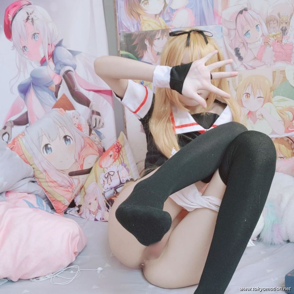 アニオタ素人の夕立コスプレエロ画像（8）