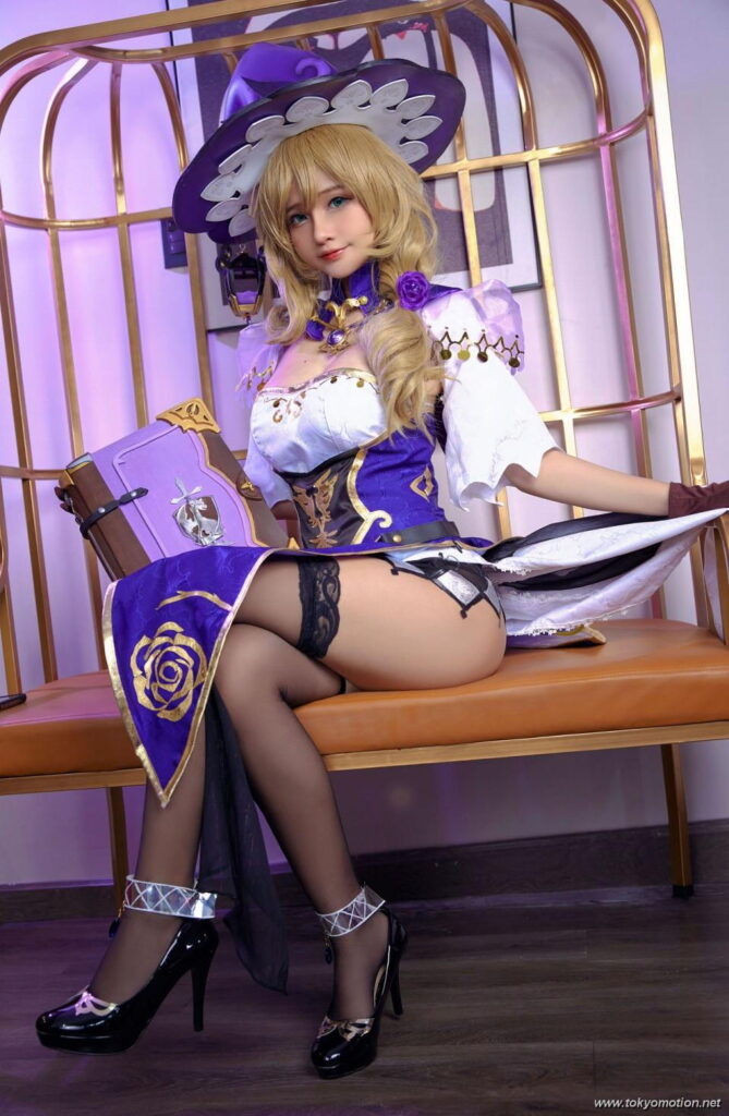 リサ【原神】のコスプレエロ画像20230702131202
