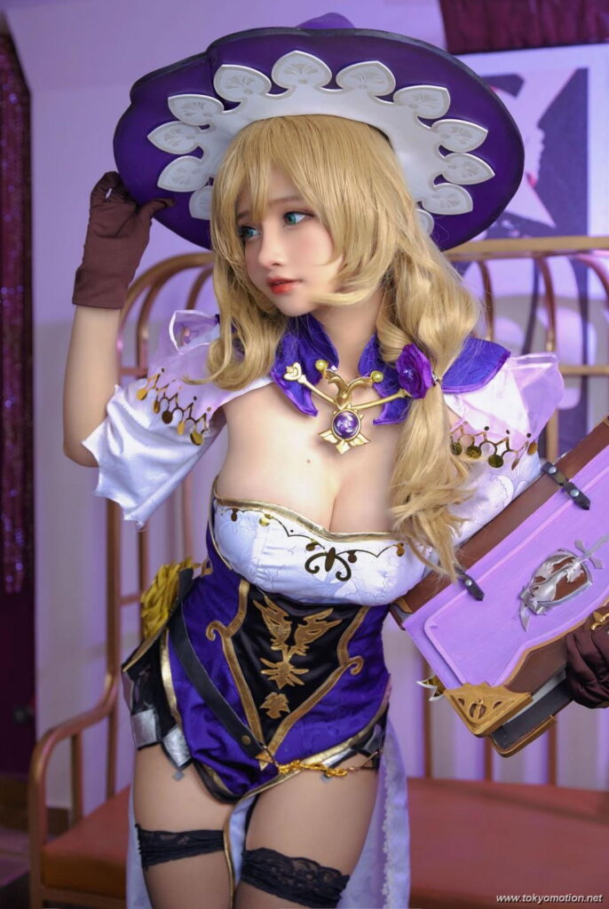 リサ【原神】のコスプレエロ画像20230702131217