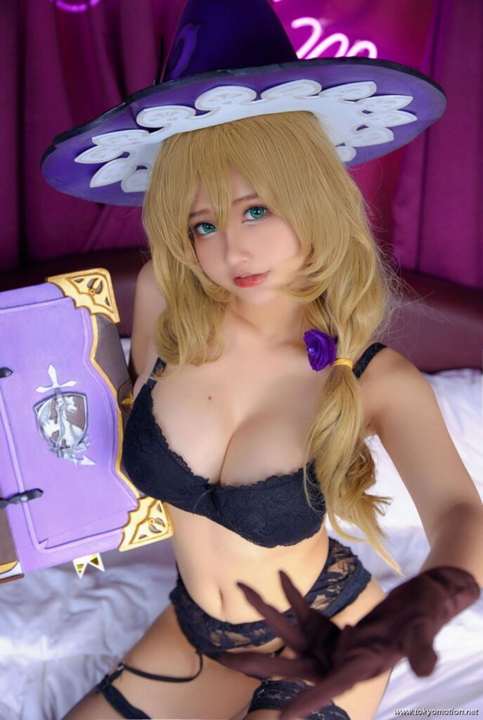 リサ【原神】のコスプレエロ画像20230702131328