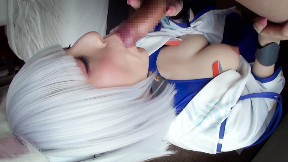 素人まりあちゃんがアズレン加賀でコスプレH【エロ画像】（12）