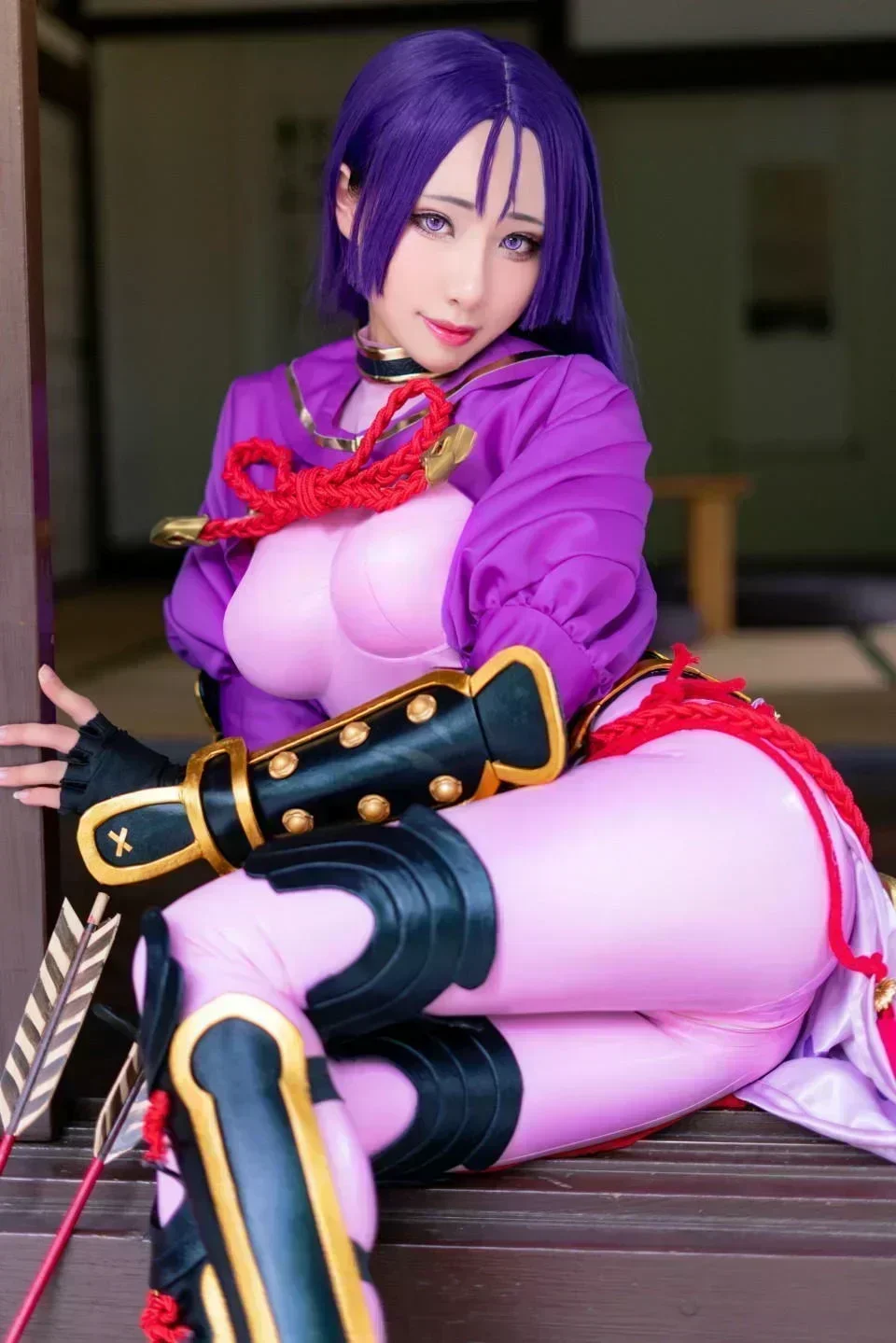 台湾コスプレイヤーハネアメ雨波のエロ画像 0