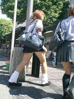 【素人】ミ二スカJKの脚がエロすぎる！【エロ画像】（24）