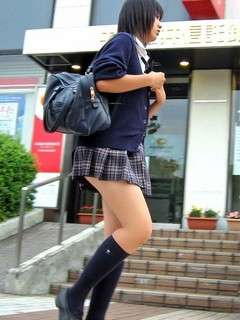 【素人】ミ二スカJKの脚がエロすぎる！【エロ画像】（48）