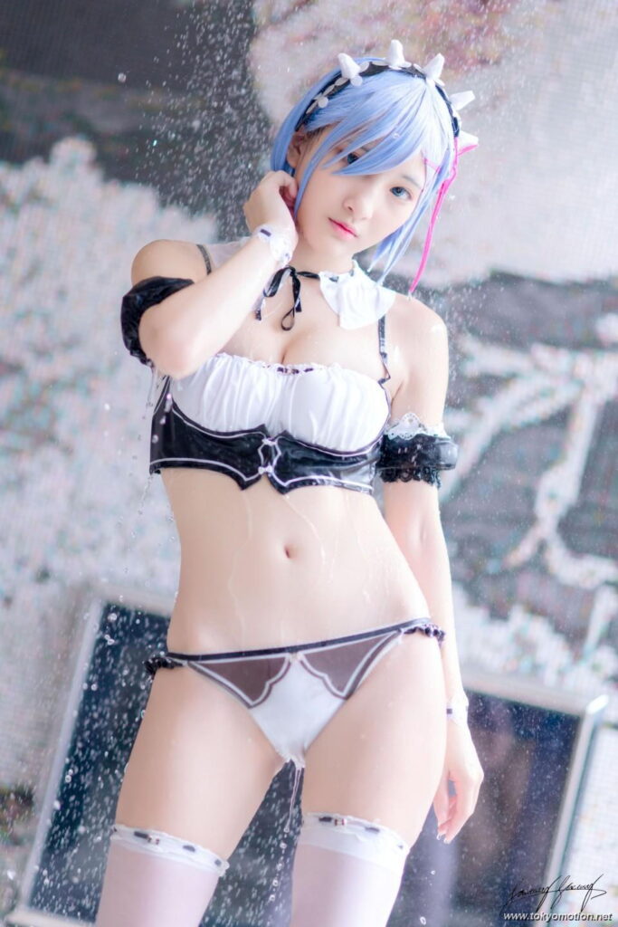 小丁ちゃんのレム（リゼロ）コスプレエロ画像20230808163551