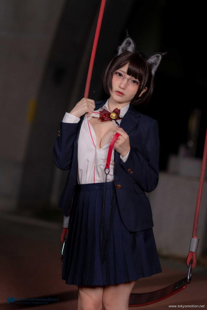 【露出】小丁ちゃんが制服姿で激エロ深夜徘徊【エロ画像】（20）