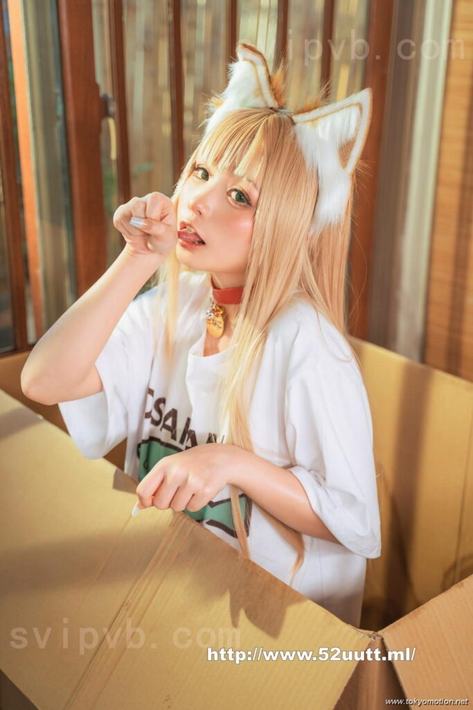 素人喵小吉ちゃんのにゃんにゃんコスプレ【エロ画像】（5）