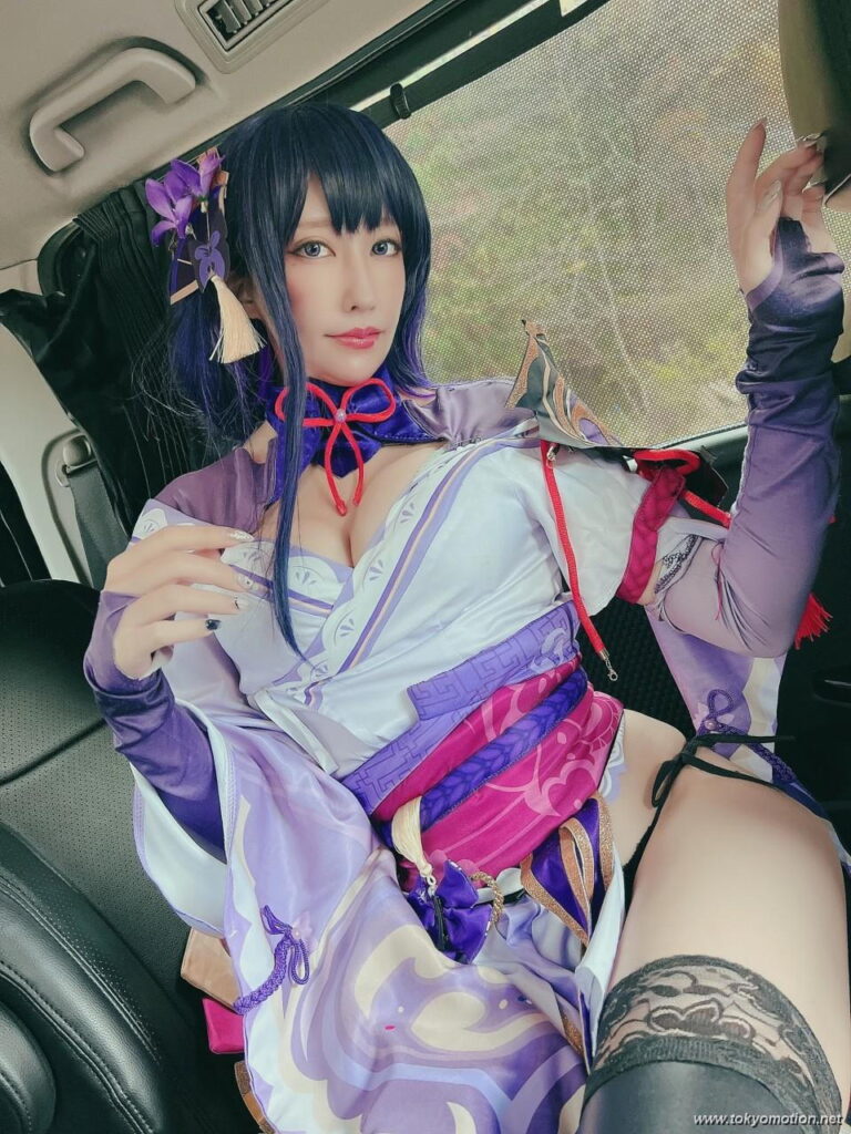雷電将軍【原神】のコスプレエロ画像20230802130541