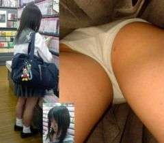 JKのパンチラ盗撮エロ画像まとめ（18）