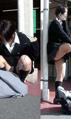 JKのパンチラ盗撮エロ画像まとめ（28）