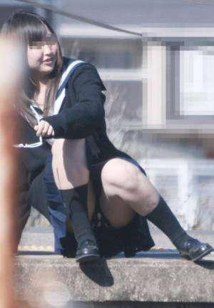 JKのパンチラ盗撮エロ画像まとめ（29）