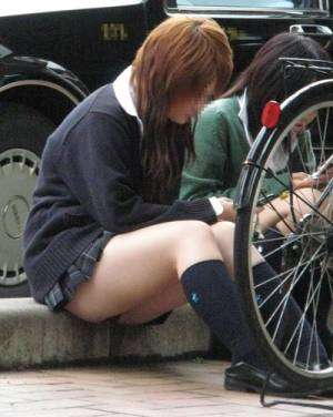 JKのパンチラ盗撮エロ画像まとめ（43）