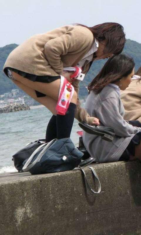 JKのパンチラ盗撮エロ画像まとめ（53）