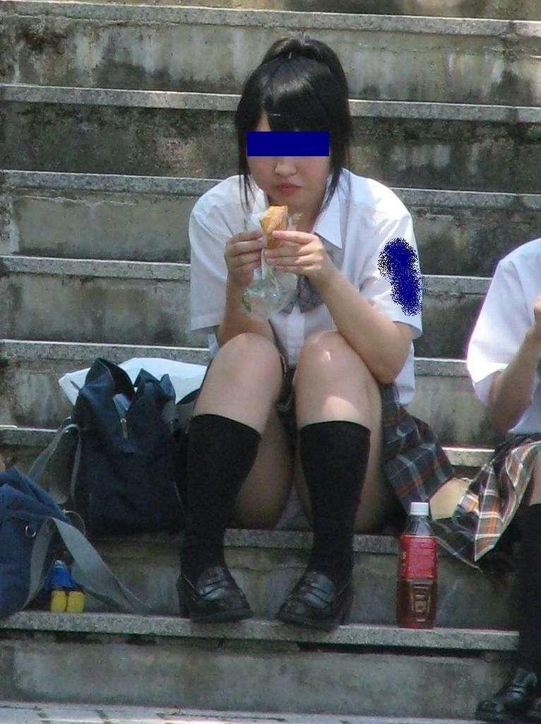 JKのパンチラ盗撮エロ画像まとめ（14）