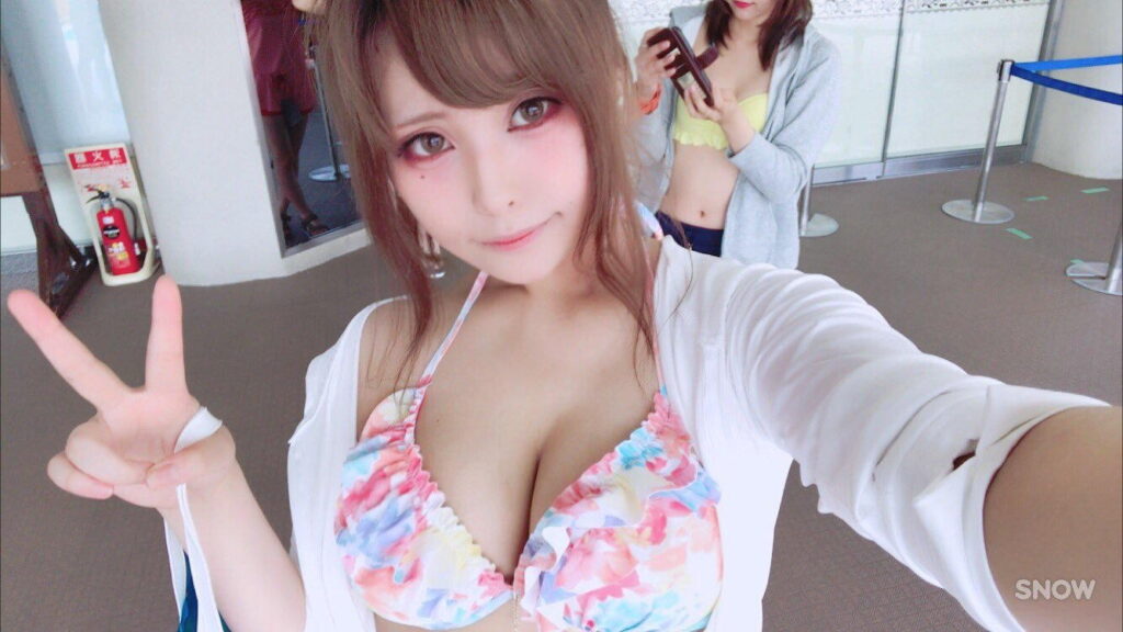 巨乳の水着素人がエロすぎる！【エロ画像】（6）