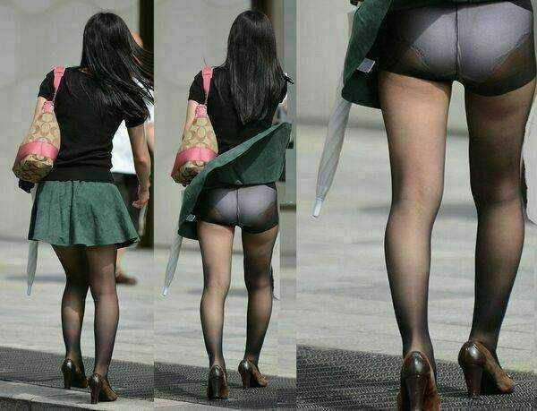 【街撮り】素人が強風でパンチラしまくり！【エロ画像】（60）