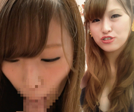 素人のバキュームフェラエロ画像gif12