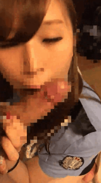 素人のバキュームフェラエロ画像gif19