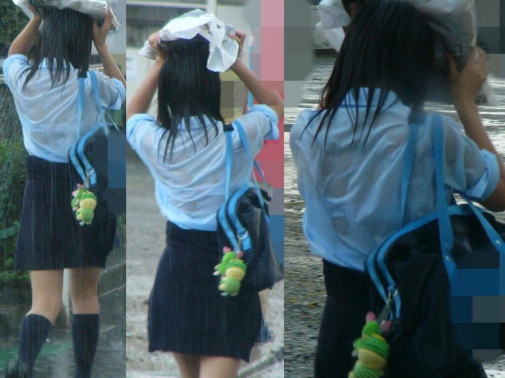 【街撮り】ガチ素人の透けブラエロ画像【お宝】（20）