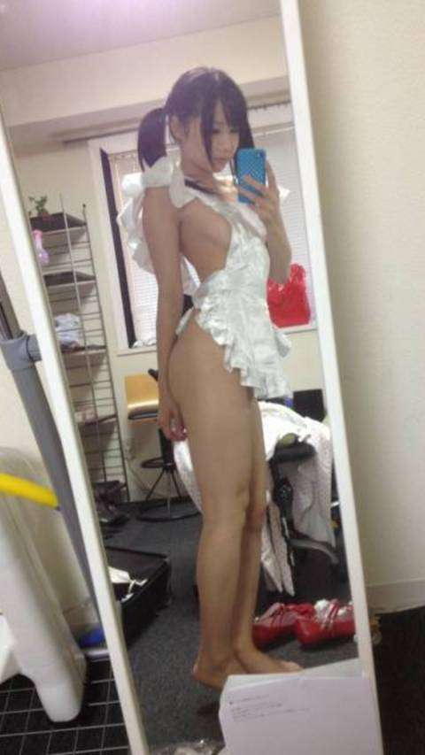 【素人】鏡越しの自撮りエロ画像がめちゃ抜ける！【エロ画像】（17）