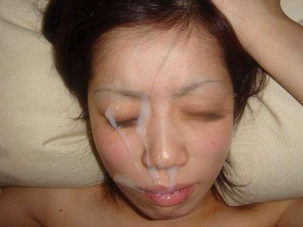 素人が顔射されてるエロ画像【流出】（6）