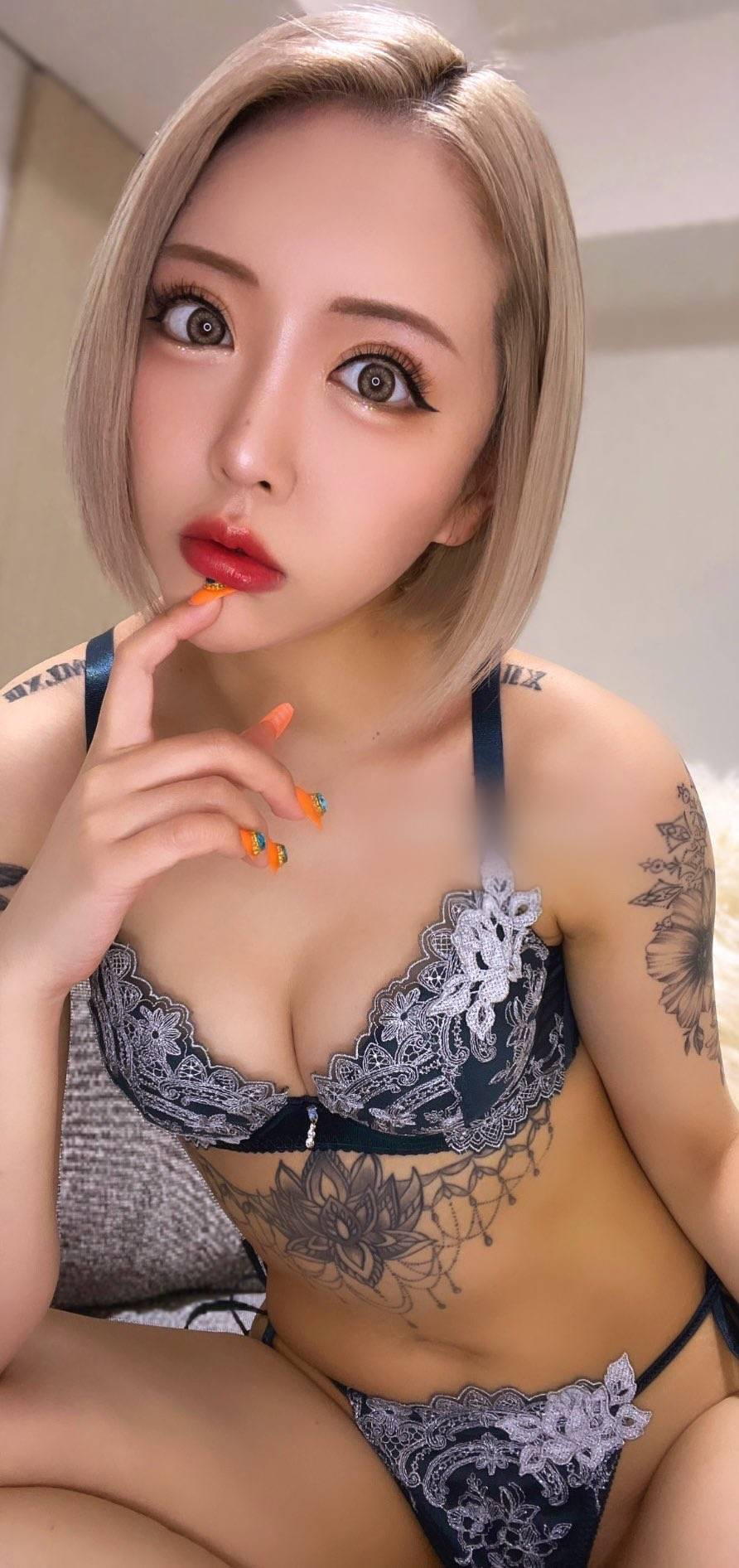 【素人】タトゥーをしている日本人の自撮りエロ画像（10）