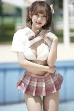 藤本南 色白アイドルのグラビアが抜ける【エロ画像】