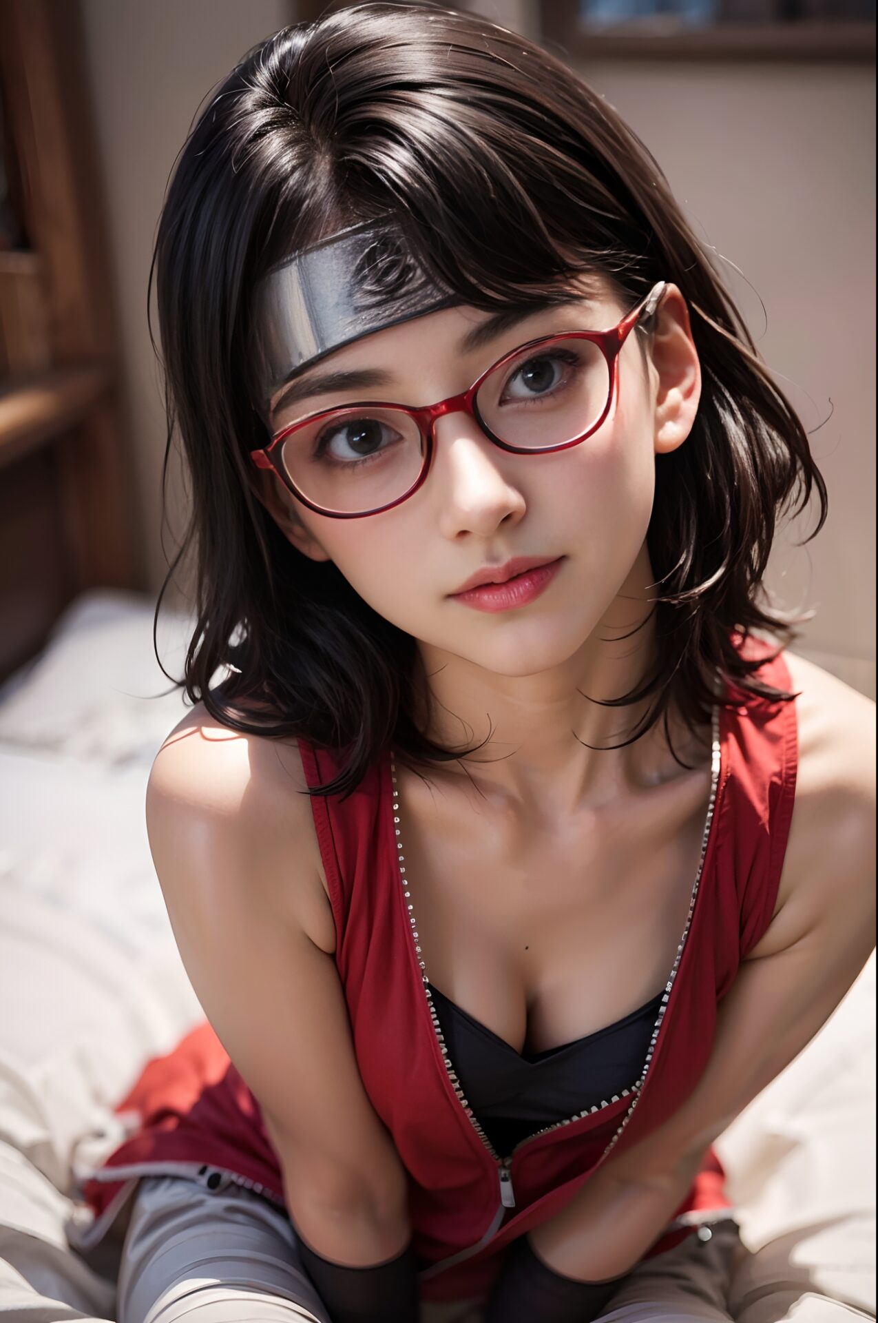 【BORUTO】うちはサラダのAIエロ画像がめちゃシコ！ 1