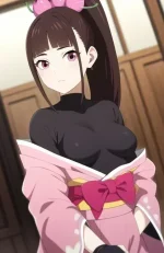 【BORUTO】鉄ツバキちゃんのちょいエロ画像が抜ける【AI】